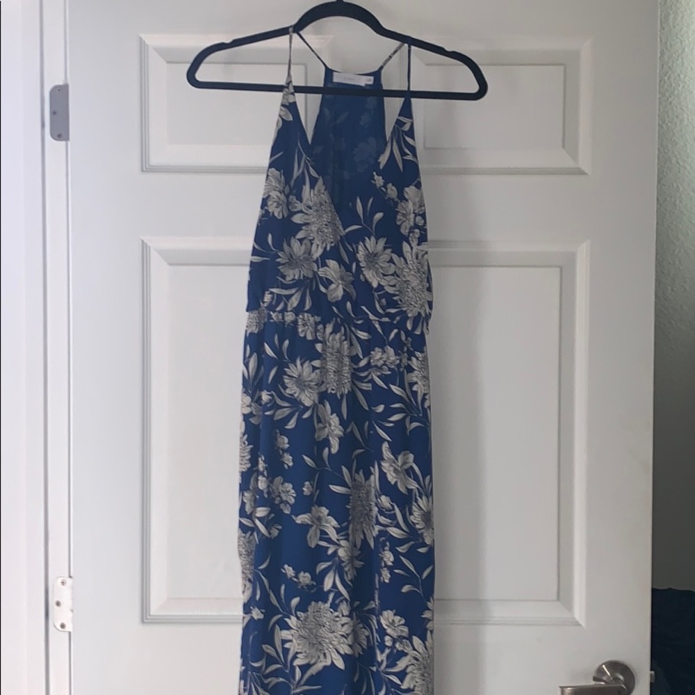 Lush Blue floral dress. Size medium!